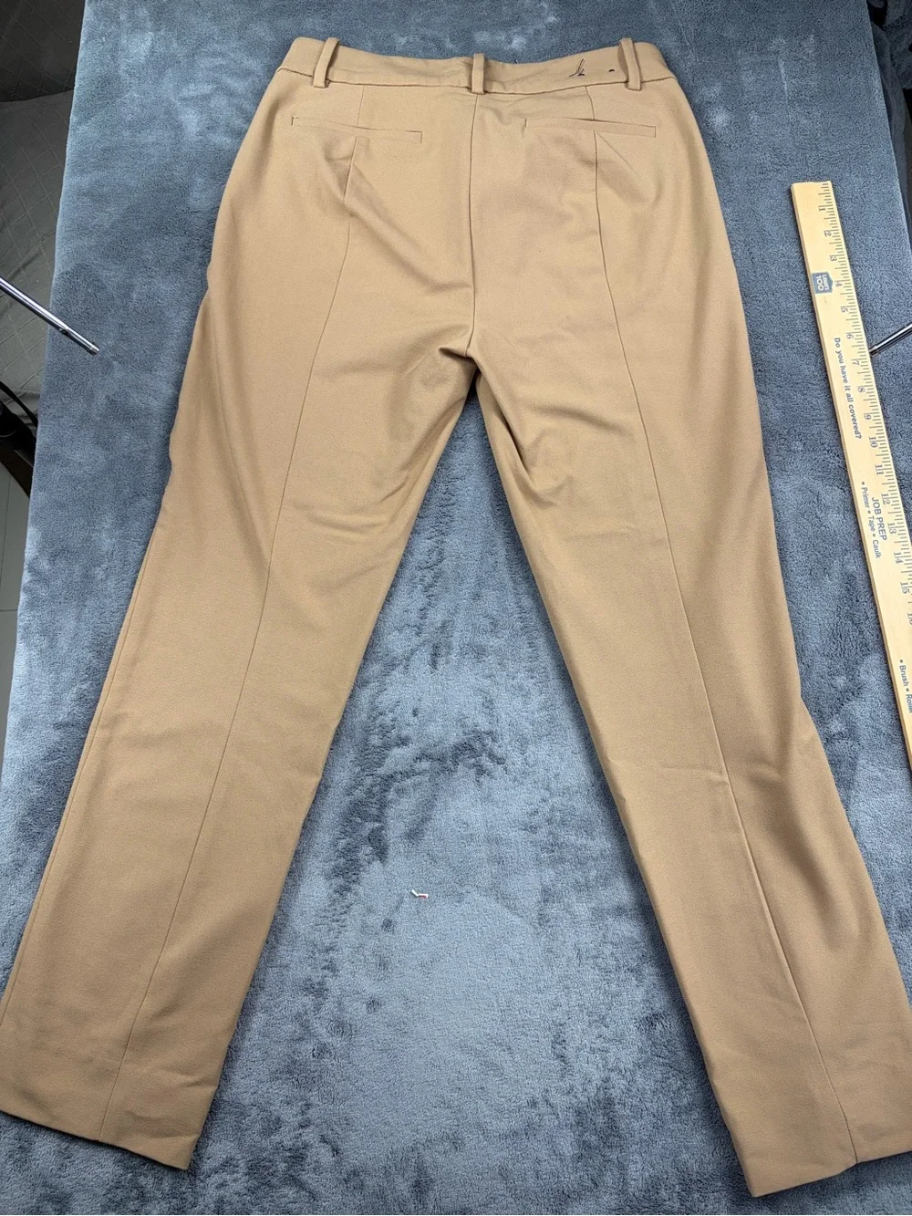 J. Crew Tan Stretch Chinos - Slim Straight Ruby Crop Pant size 4